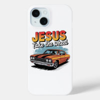 Jesus Take the Wheel Vintage Muscle Car