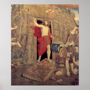 Jesus Tapestry in the Vatican Poster