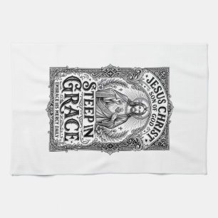 Jesus Tea Lover Graphic Tee Christian Towel