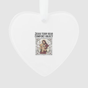 Jesus Teddy Bear Comfort Object Jesus Teddy Bear C Ornament