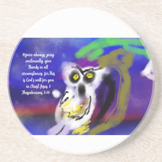 jesus thank  coaster (Front)