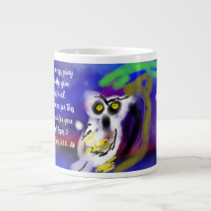 jesus thank large coffee mug