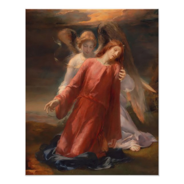 Jesus the Agony in the Garden Gethsemane Photo Print (Front)