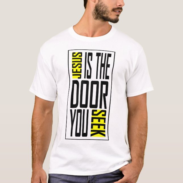 Jesus the door T-Shirt (Front)