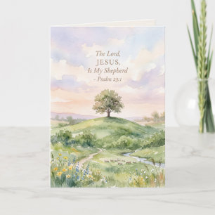 Jesus the Good Shepherd Card