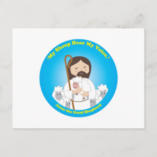Jesus the Good Shepherd Postcard