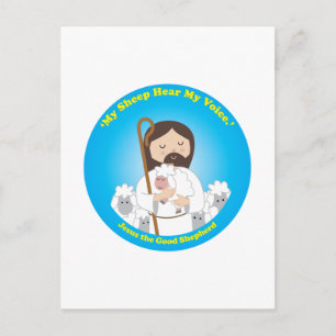 Jesus the Good Shepherd Postcard