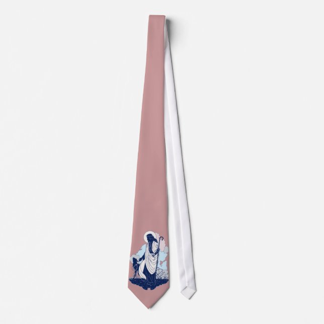 Jesus The Good Shepherd Tie (Front)