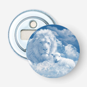 JESUS THE LAMB AND JESUS THE LION BOTTLE OPENER