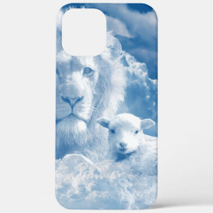 JESUS THE LAMB AND JESUS THE LION iPhone 12 PRO MAX CASE