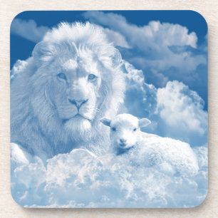 JESUS THE LAMB AND JESUS THE LION COASTER