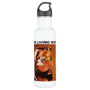 JESUS THE LIVING WATER water bottle