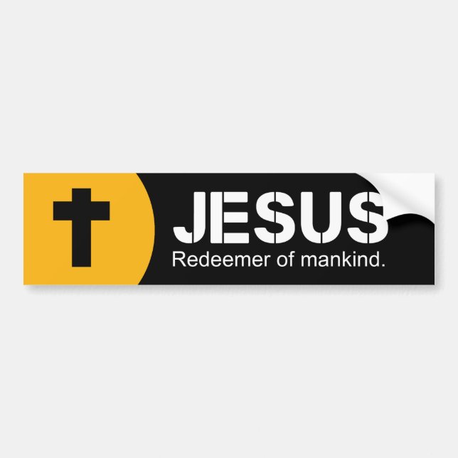 Jesus the Lord Bumper Sticker (Front)