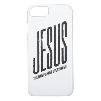 Jesus: The Name Above Every Name (White) iPhone 8/7 Case