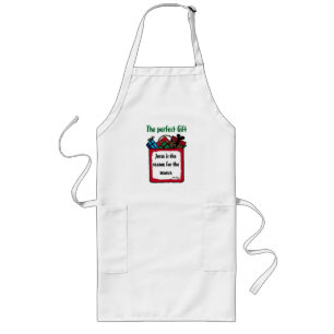 Jesus The Perfect Gift Customise It Long Apron