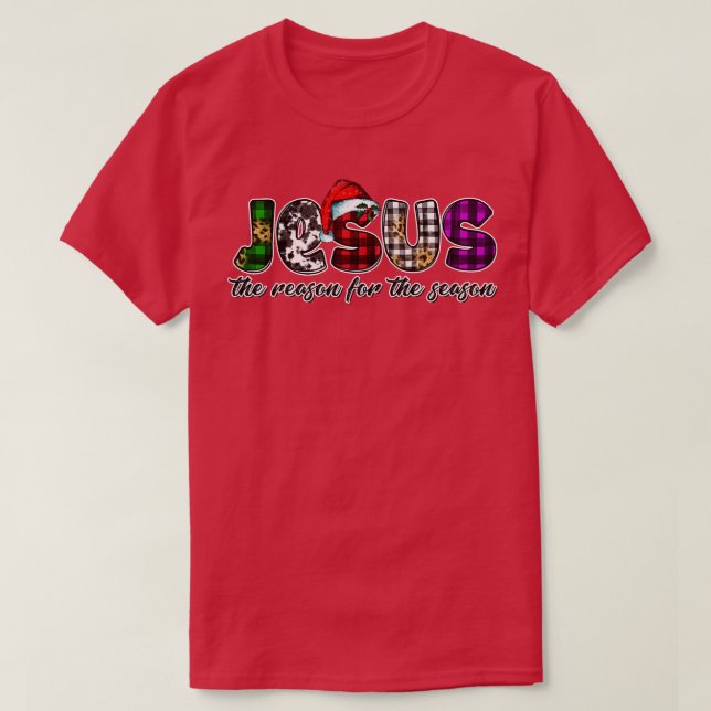 Jesus The Reason For The Season (23) T-Shirt (Design Front)