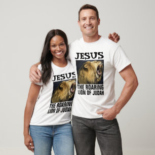 JESUS THE ROARING LION OF JUDAH T-shirts & Hoodies