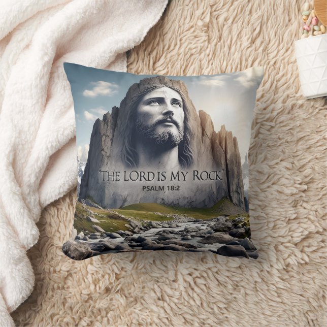 Jesus the Rock of Ages Cushion (Blanket)