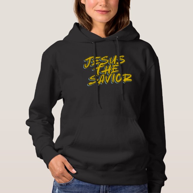 JESUS THE SAVIOR HOODIE (Front)