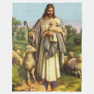 JESUS the SHEPPARD Fleece Blanket