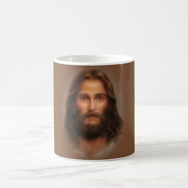 Jesus The Son Of God White 11 oz Classic White Mug (Center)