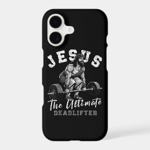 Jesus The Ultimate Deadlifter Funny Christian