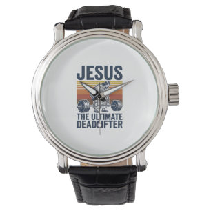 Jesus The Ultimate Deadlifter Vintage Gym Shirt_1 Watch