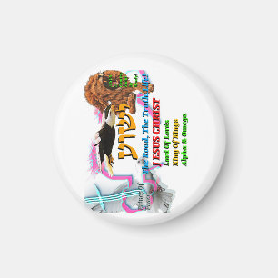 Jesus The Way ,The Truth. Life! Lion Of Judah Magnet