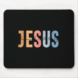 Jesus The Way The Truth The Life Bible Verse Mouse Mat