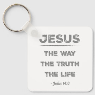 Jesus: the Way, the Truth, the Life Key Ring