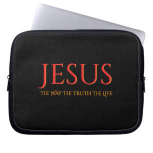 Jesus The Way The Truth The Life  Laptop Sleeve