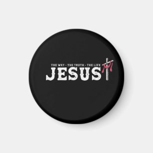Jesus - The Way The Truth The Life Magnet