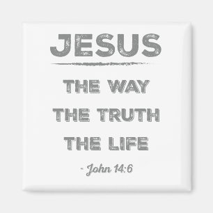 Jesus: the Way, the Truth, the Life Magnet
