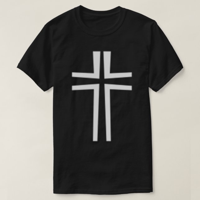 Jesus Theme Christian Clothing  Back Graphic Logo  T-Shirt (Design Front)