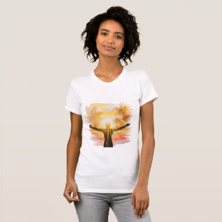 Jesus [Theme] Women's T-Shirt Faith Brazil Gift