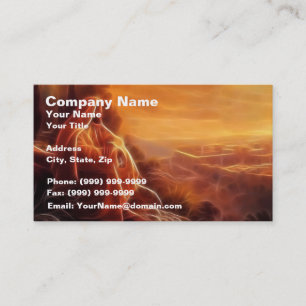 Jesus Thinking About You Business Card