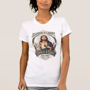 Jesus Thrift Store Vintage Hunting Graphic Tee Chr