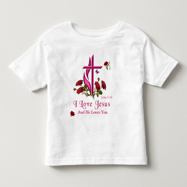Jesus  toddler T-Shirt (Front)
