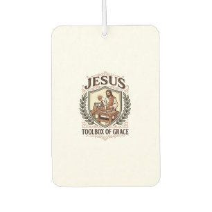 Jesus Toolbox Of Grace Jesus Toolbox Grace Christi Car Air Freshener