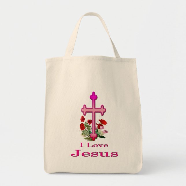 Jesus  tote bag (Front)