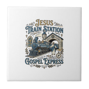 Jesus Train Station Gospel Express Jesus Train Sta Tile