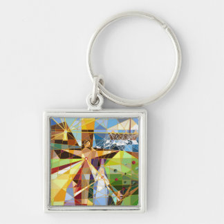 Jesus Tree of Life Key Ring