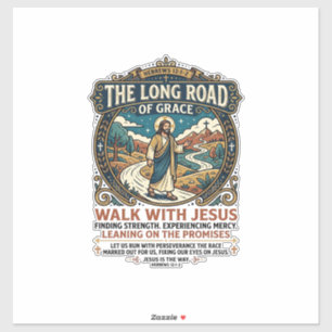 Jesus Trucker Long Haul T-Shirt Inspirational Fait