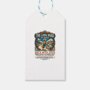 Jesus Trucker Long Haul T-Shirt Inspirational Fait Gift Tags
