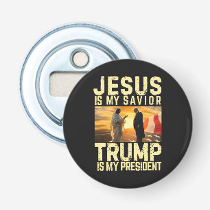 Jesus Trump - Jesus Is My Lord Saviour Bottle Opener