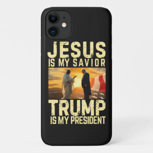 Jesus Trump - Jesus Is My Lord Saviour iPhone 11 Case