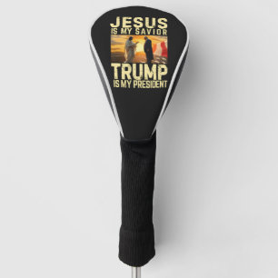 Jesus Trump - Jesus Is My Lord Saviour Golf Head Cover