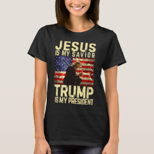 Jesus Trump Tee - Jesus Is My Lord Saviour Trump M