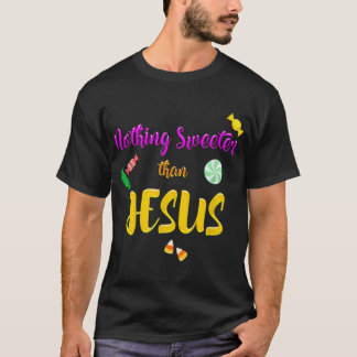 Jesus Trunk Or Treat Candy Christian Halloween  T-Shirt