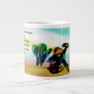 jesus trust  large coffee mug